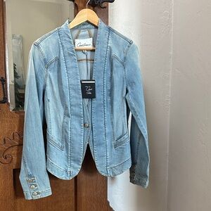 CAbi Light Blue Denim Jacket